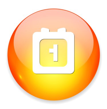 Bir gün takvim simgesini