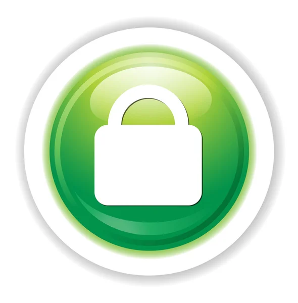Lock web icon — Stock Vector