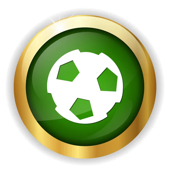 Soccer ball icon — Stock Vector