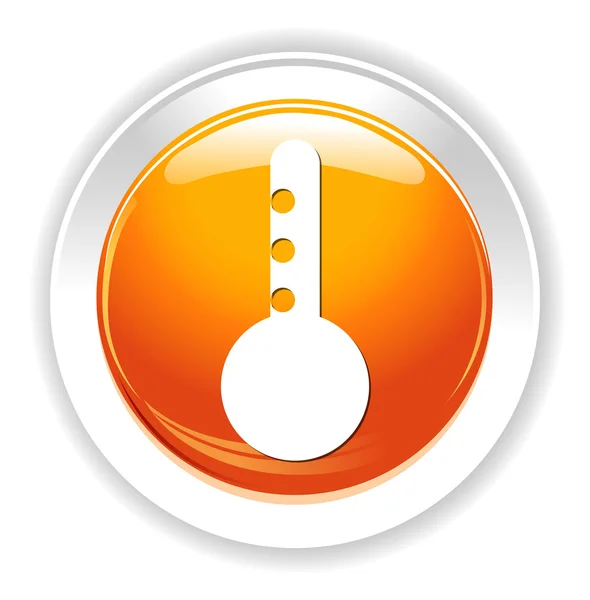 Wetterthermometer-Symbol — Stockvektor