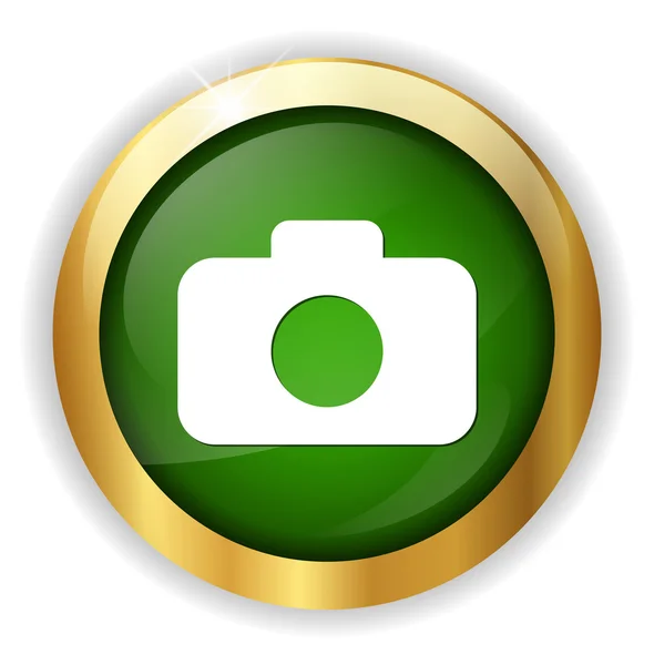 Icona web fotocamera — Vettoriale Stock