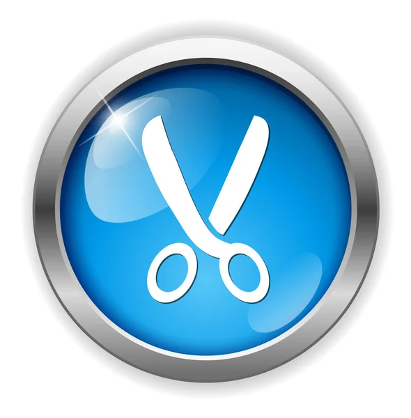 Scissors web icon — Stock Vector