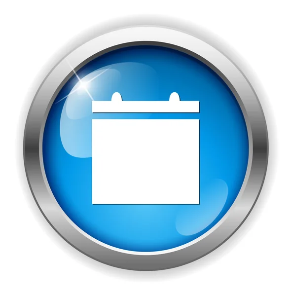 Icône web calendrier — Image vectorielle