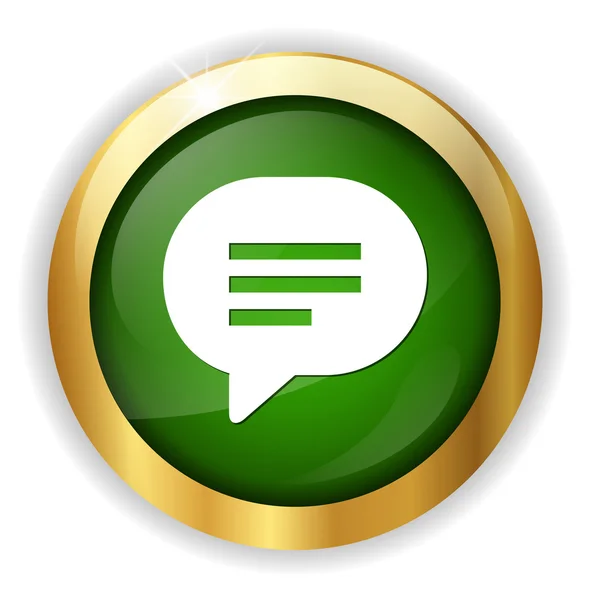 Speech bubble icon — Stock Vector