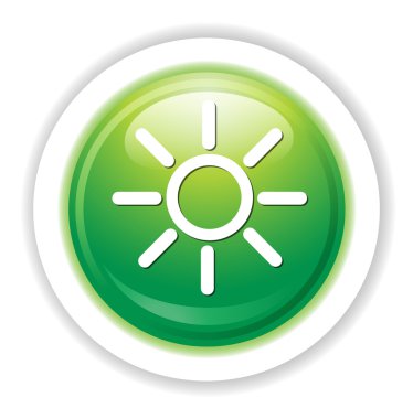 Hava güneş simgesi