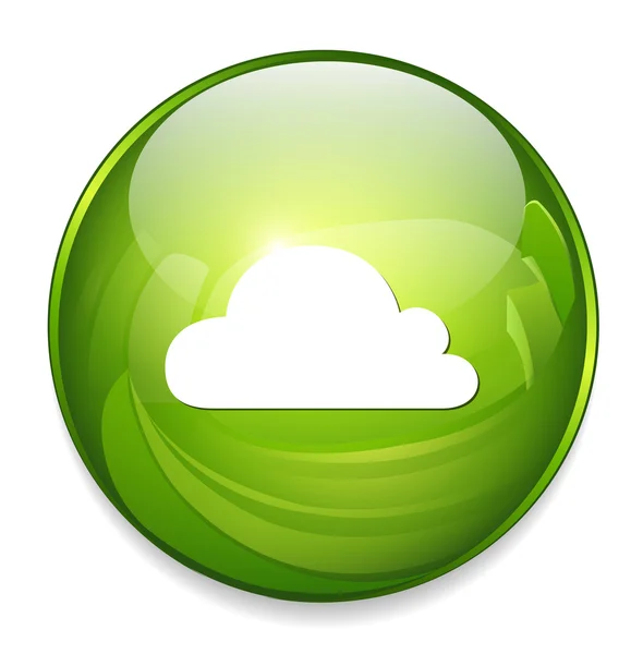 Cloud web icon — Stock Vector