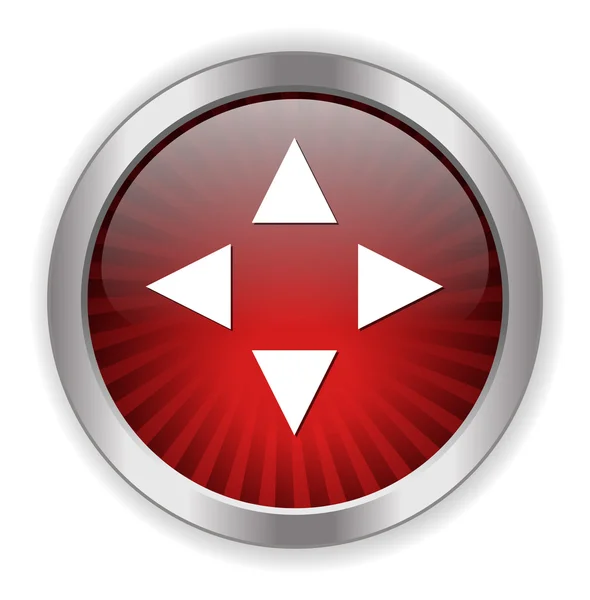 Target aim symbol — Stock Vector