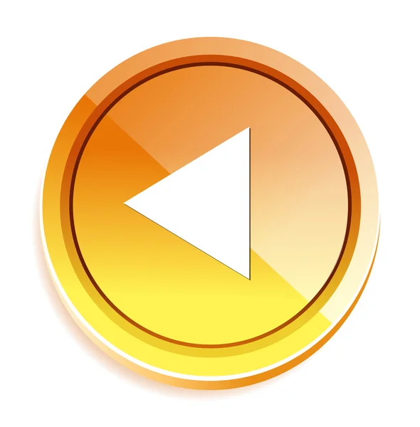 Botão Media player — Vetor de Stock