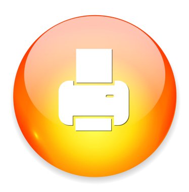 Yazdırma web simgesi
