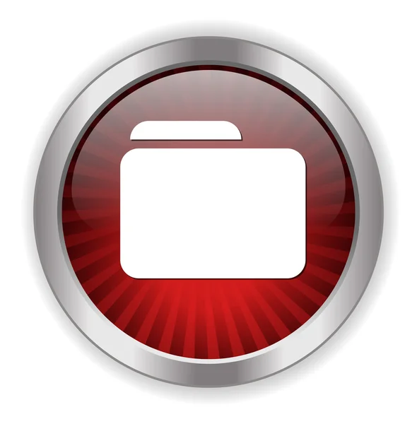 Folder web icon — Stock Vector