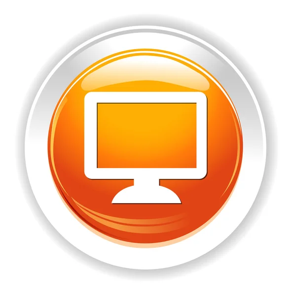 Monitor icono web — Archivo Imágenes Vectoriales