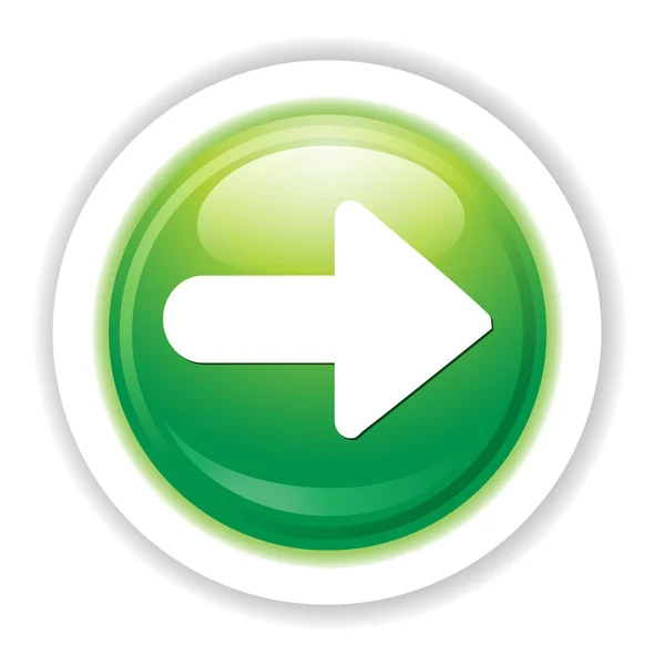 Next button icon — Stock Vector