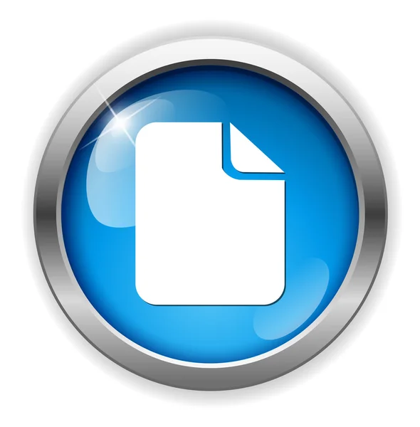 Documento web icono — Vector de stock