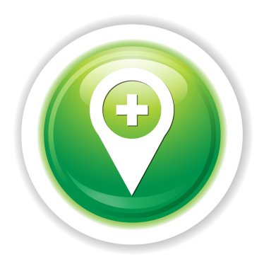 harita PIN düğmesi