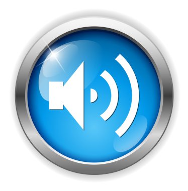 Hoparlör ses ayarı simgesi