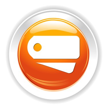 etiket etiket düğmesi