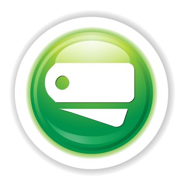 etiket etiket düğmesi