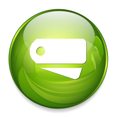 etiket etiket düğmesi