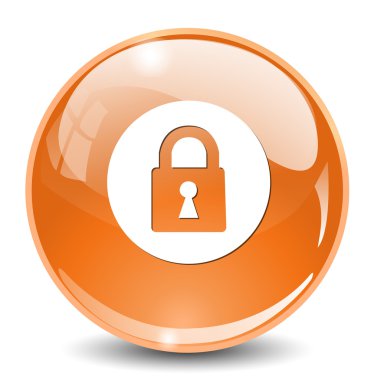 kilit web simgesi
