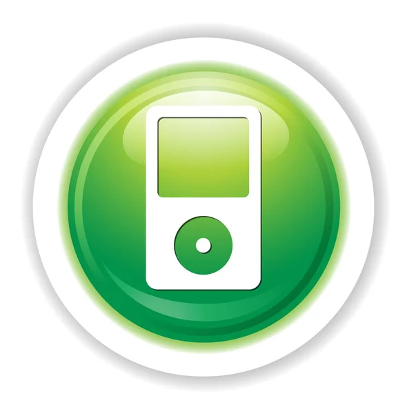 Mp3 player icon — Stock Vector