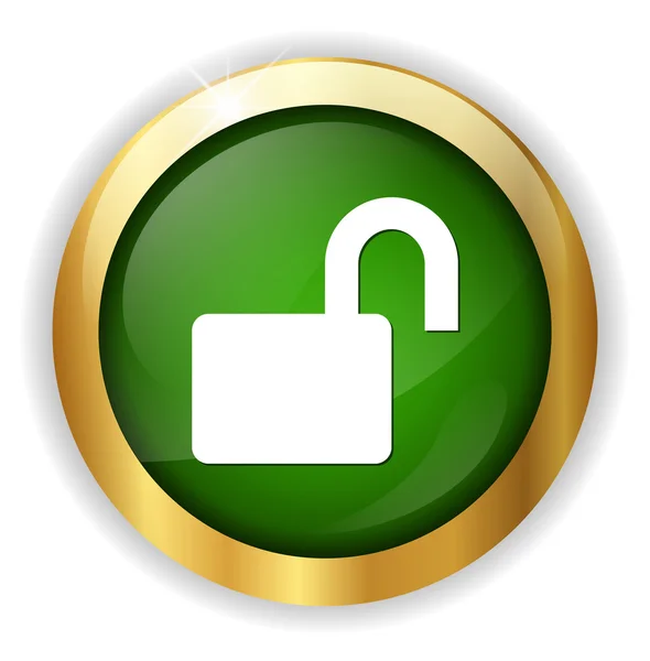 Lock web icon — Stock Vector