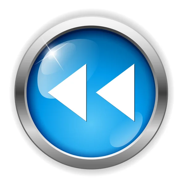 Media  player button icon — Stock Vector