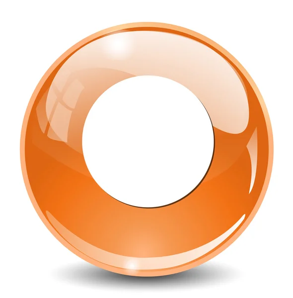 Icône web cercle — Image vectorielle