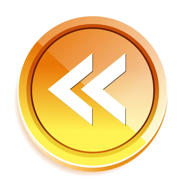 Icono del botón del reproductor multimedia — Vector de stock