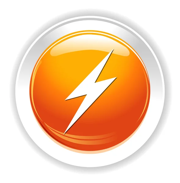 Electricity web icon — Stock Vector