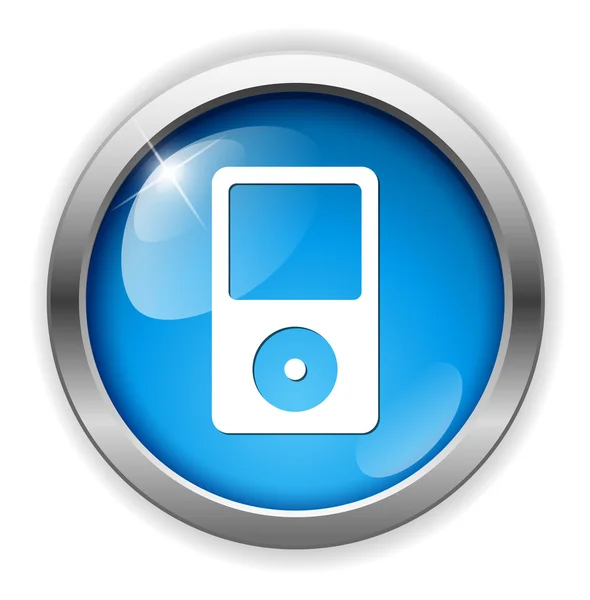 Mp3 player icon — Stock Vector