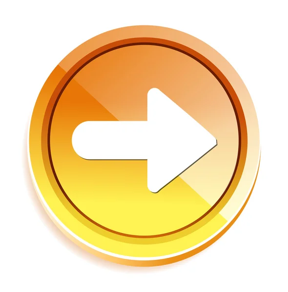 Siguiente icono botón — Vector de stock