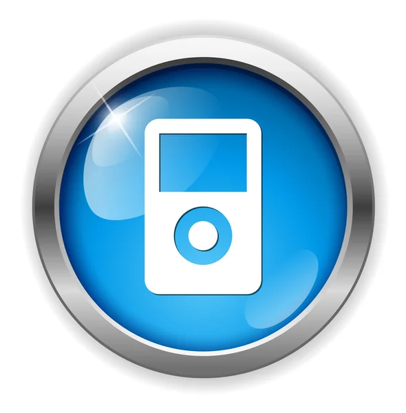 MP3 spelare ikonen — Stock vektor