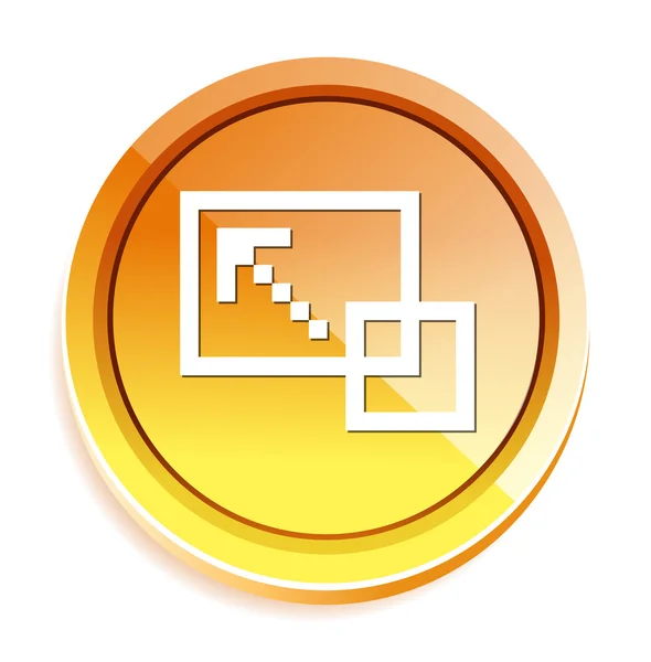 Schalen web pictogram — Stockvector