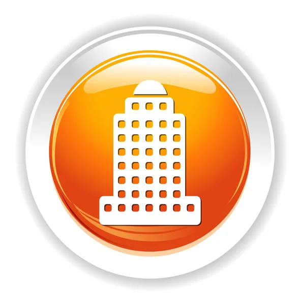 Skyscraper web icon — Stock Vector