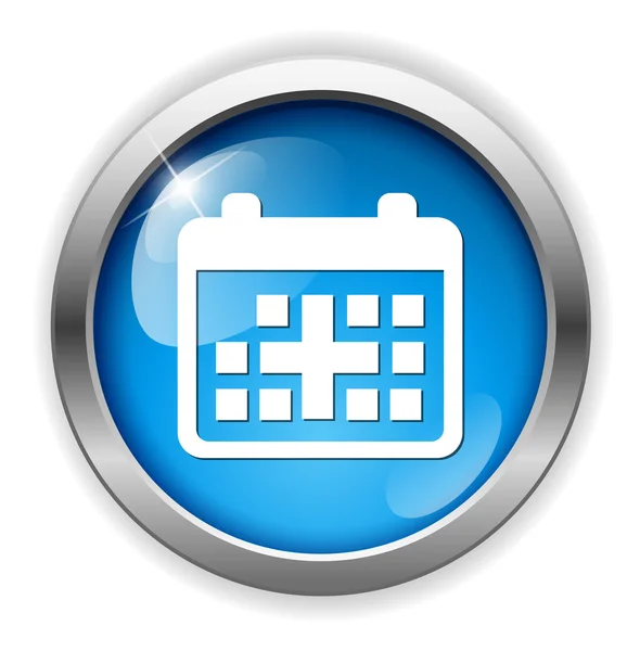 Calendario icono web — Vector de stock