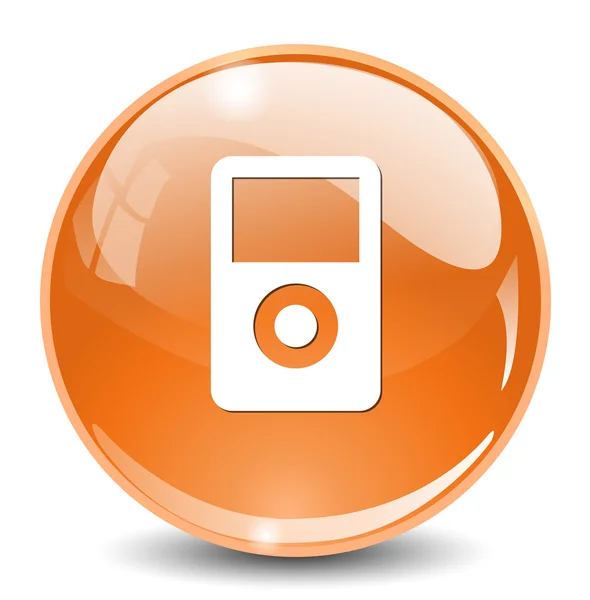 Mp3 player icon — Stock Vector