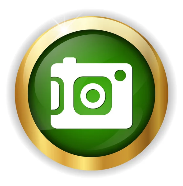 Icona web fotocamera — Vettoriale Stock