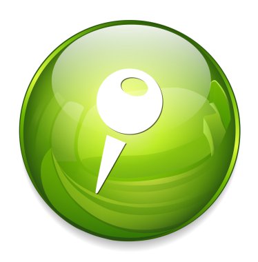 harita PIN düğmesi