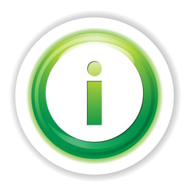 Bilgi web düğmesine