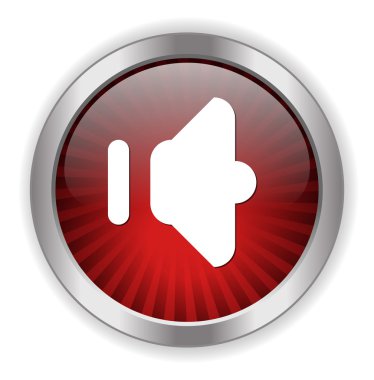 Hoparlör ses ayarı simgesi