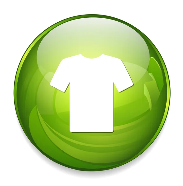 T shirt web icon — Stock Vector