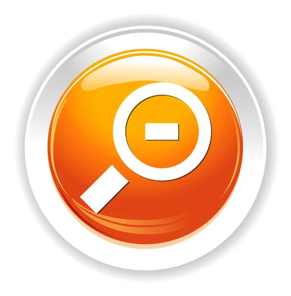 Magnifier web icon — Stock Vector