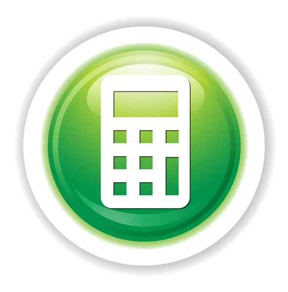 Calculator web icon — Stock Vector