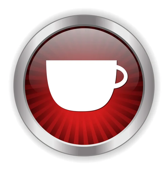 Icono web café — Vector de stock