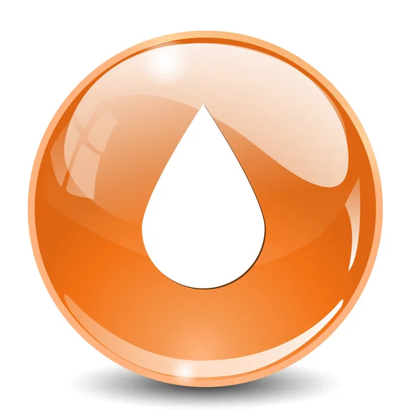 Water drop icon — Stock Vector