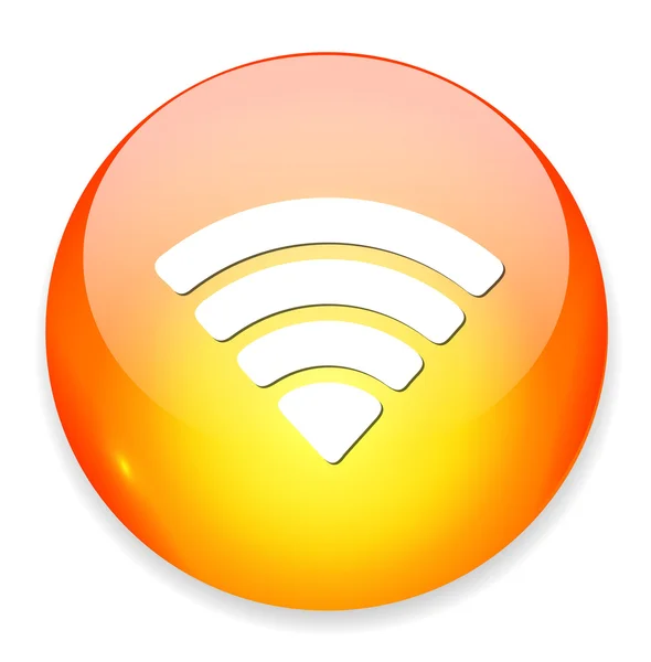 Iconos web Wifi — Vector de stock