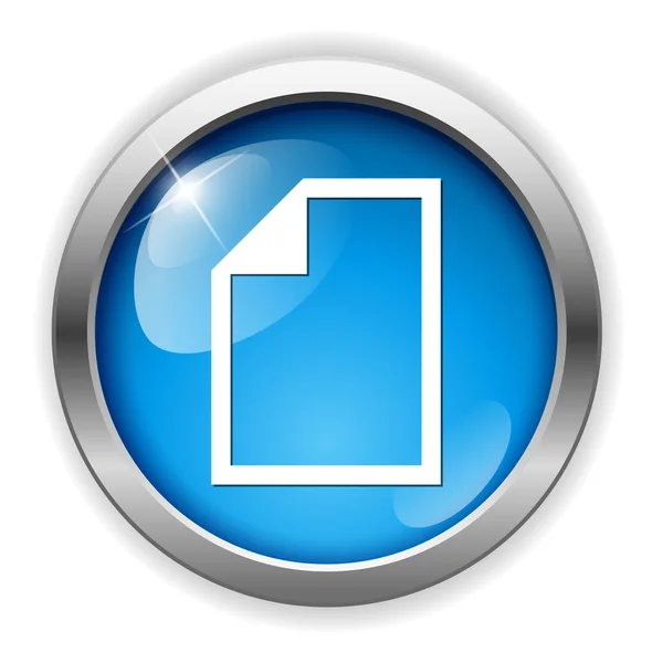 Documento web icono — Vector de stock