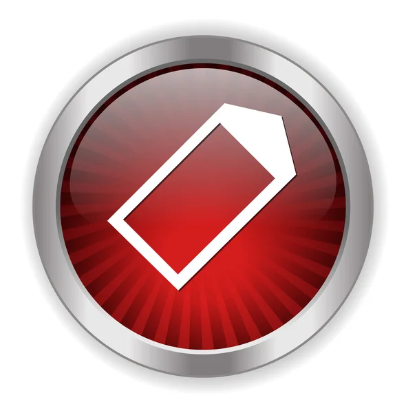 Tag étiquette icône — Image vectorielle