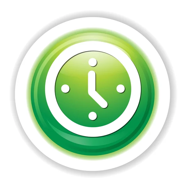 Icona web dell'orologio — Vettoriale Stock