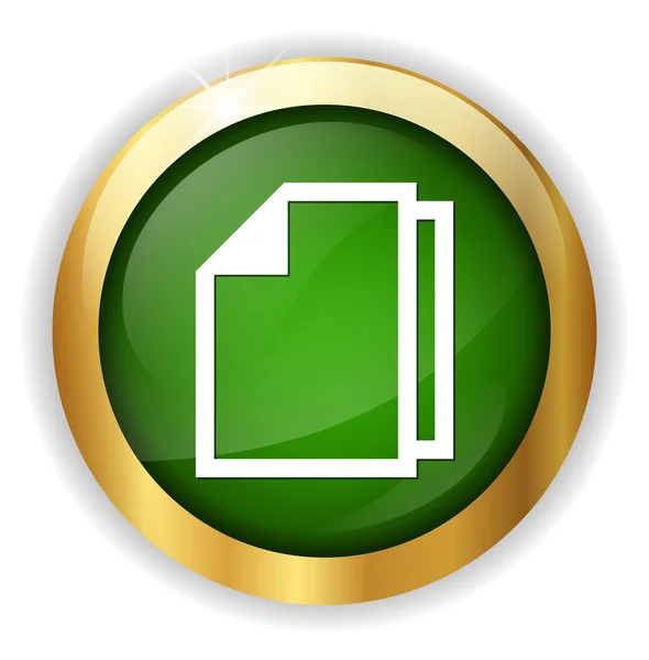 Documento web icono — Vector de stock